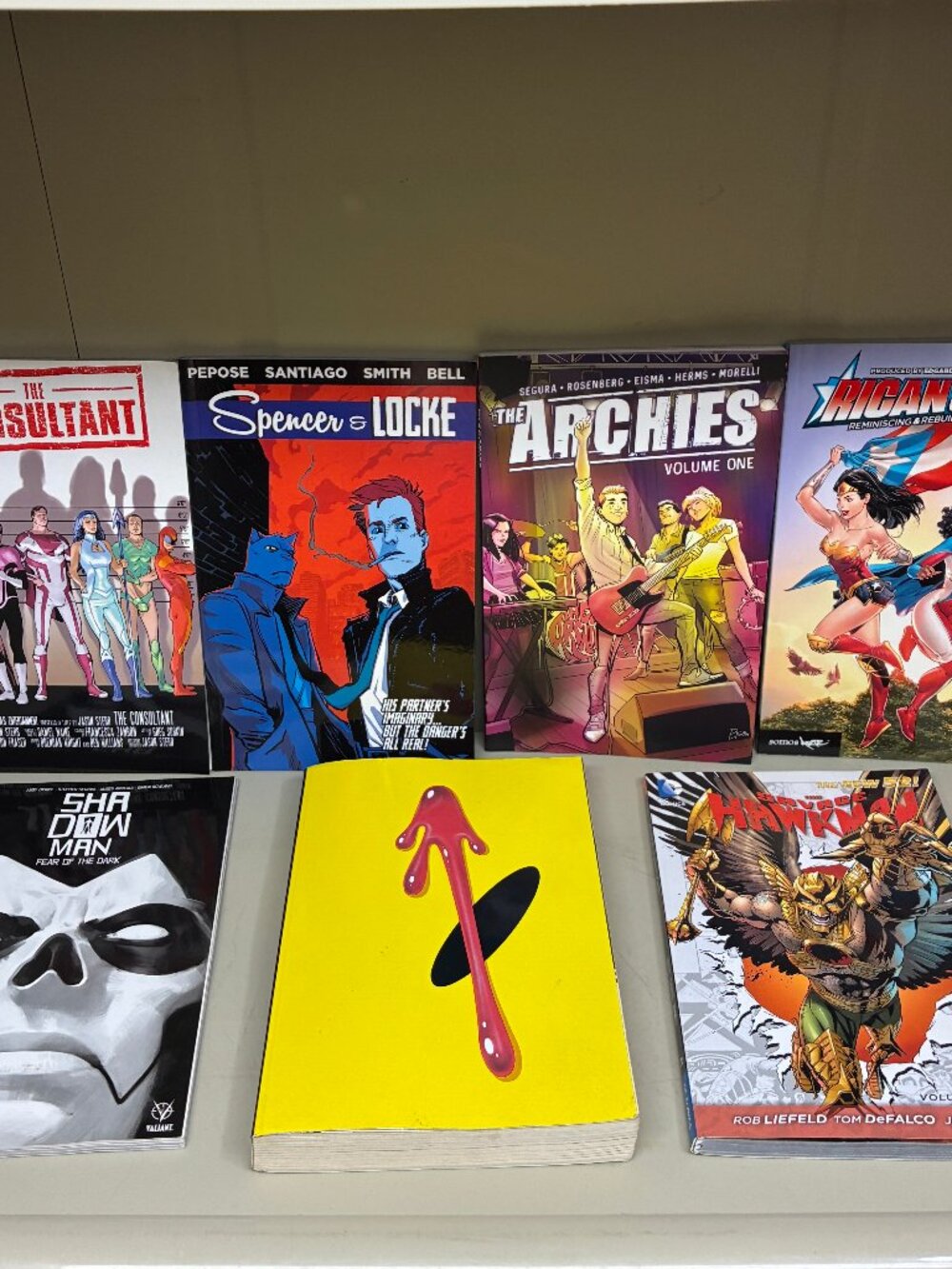 Superhero & Indie Graphic Novel Lot - Watchmen Deluxe - Spencer & Locke - 7 Book